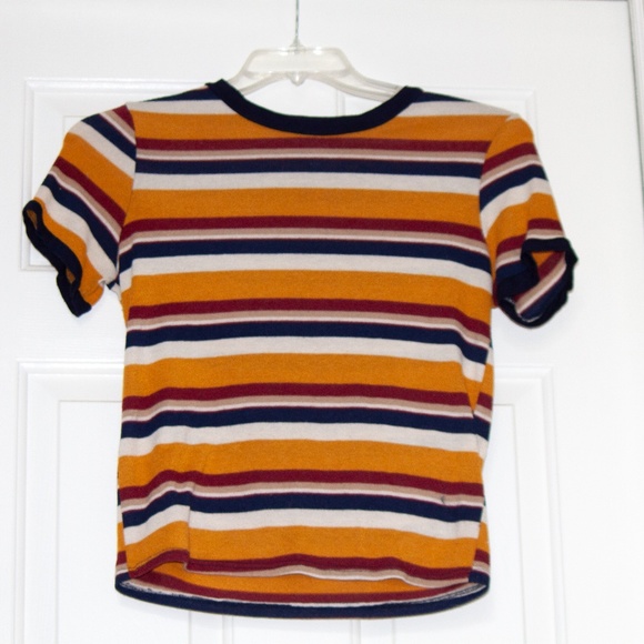 Striped Ringer Tee - Picture 3 of 4